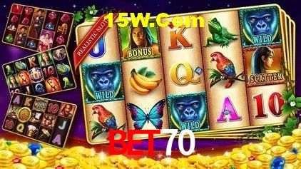 Variedade de jogos na Bet70